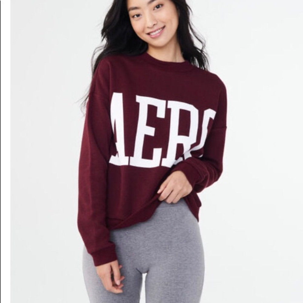 BLOCK LOGO CREW SWEATSHIRT